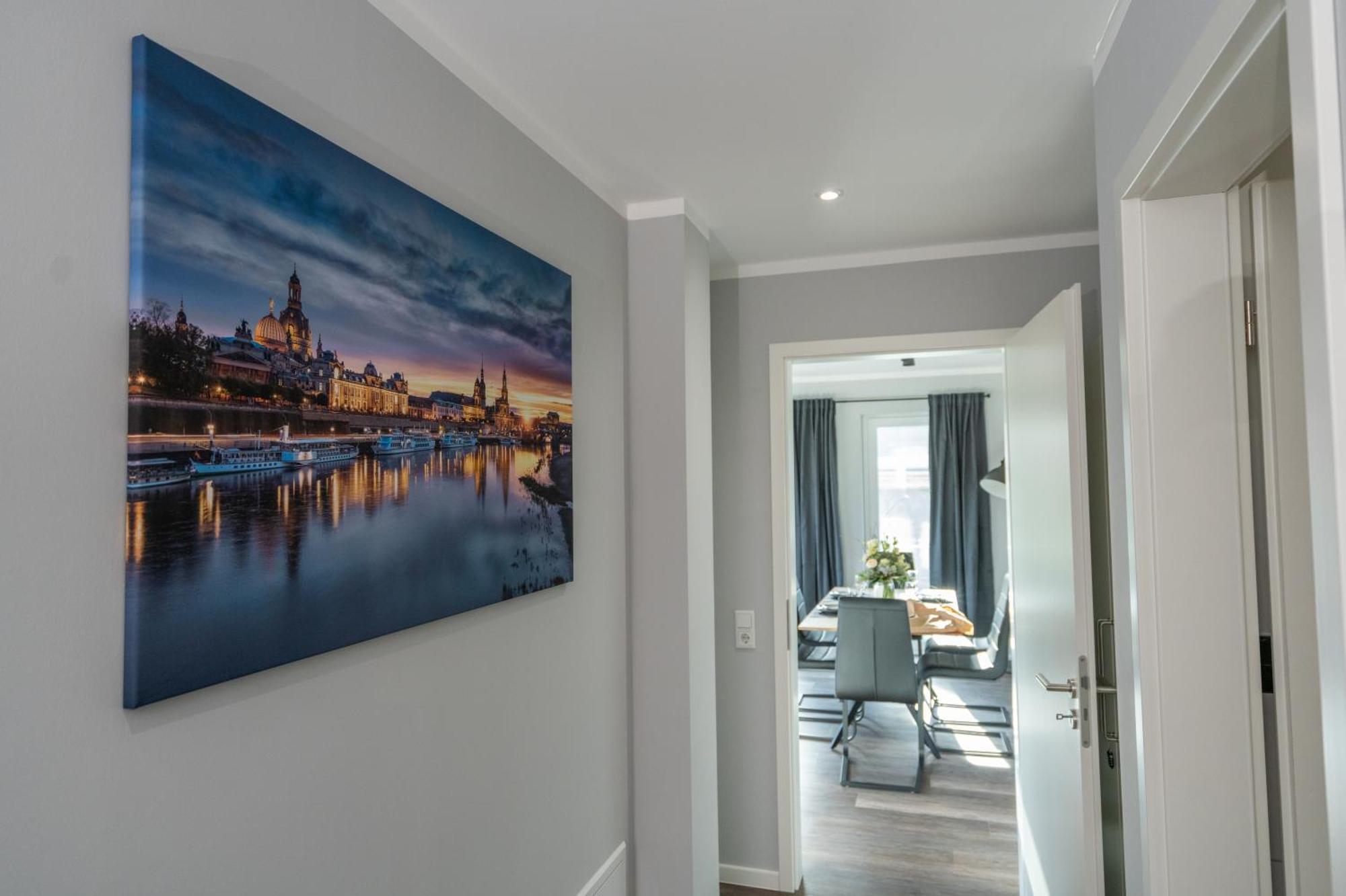 Cozy City Dream Apartment Mit Terrasse Und Parkplatz - 90M² Дрезден Екстер'єр фото