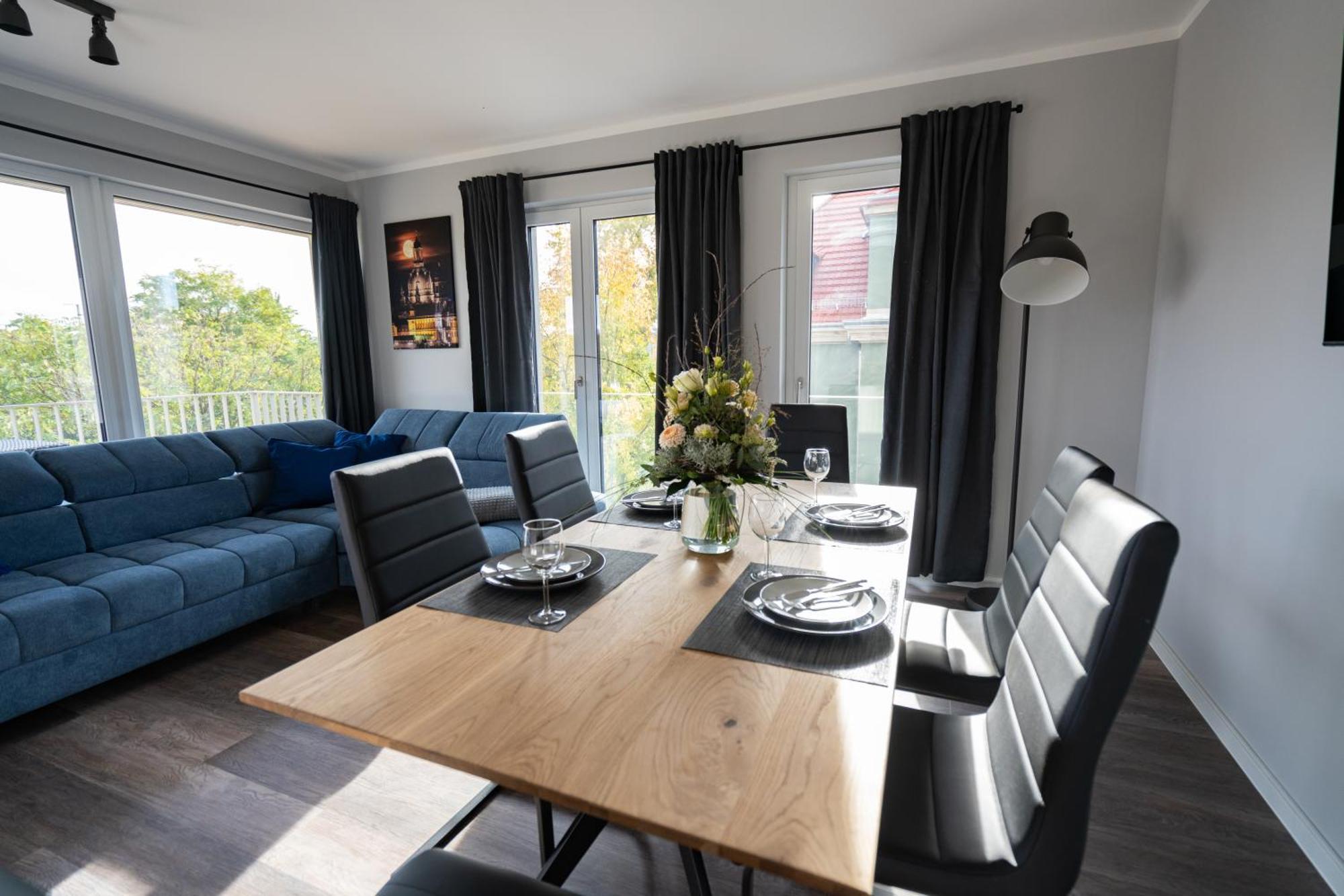 Cozy City Dream Apartment Mit Terrasse Und Parkplatz - 90M² Дрезден Екстер'єр фото